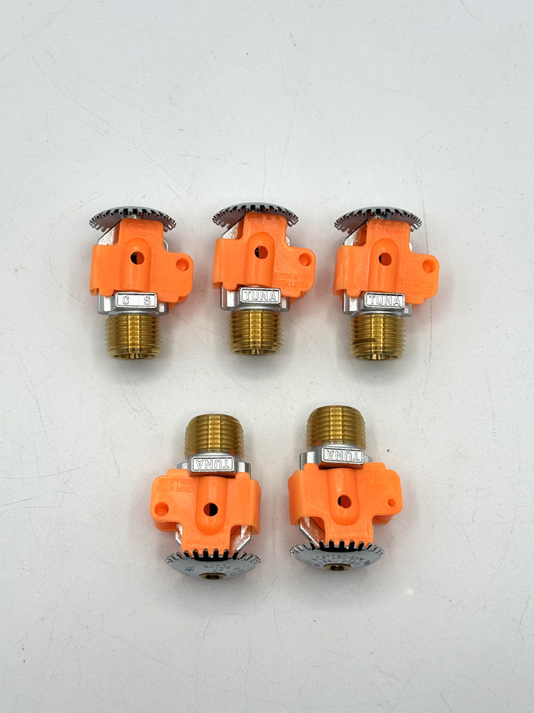 5Pcs Fire Sprinkler Head 1/2" Quick Response Automatic Water Spray System
