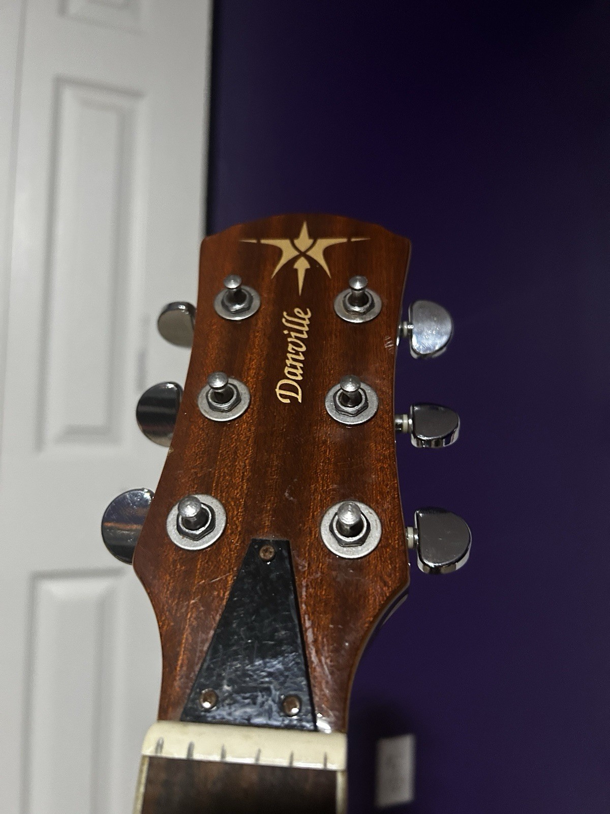 Danville Resonator Acoustic Guitar Sunburst. Freshly polished. Excellent