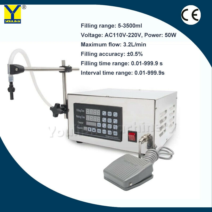 Numerical Control Liquid Quantitative Distributor Filling Machine Wine GFK-280
