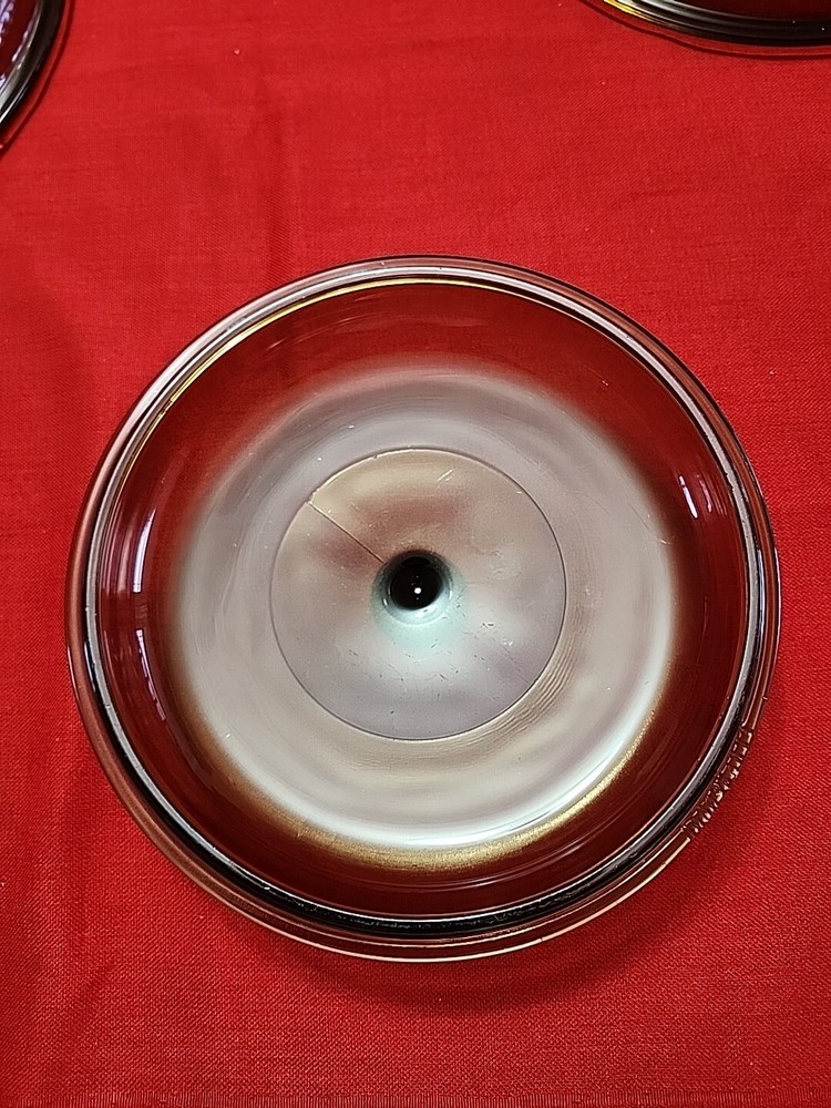 Vintage Pyrex 623-C Amber Replacement Glass Lid