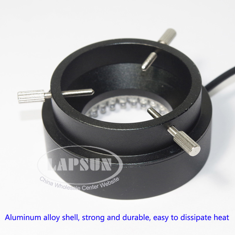 10W 96 LED Ring Light Illuminator Industry Lamp Fo Industry Microscope Camera V2
