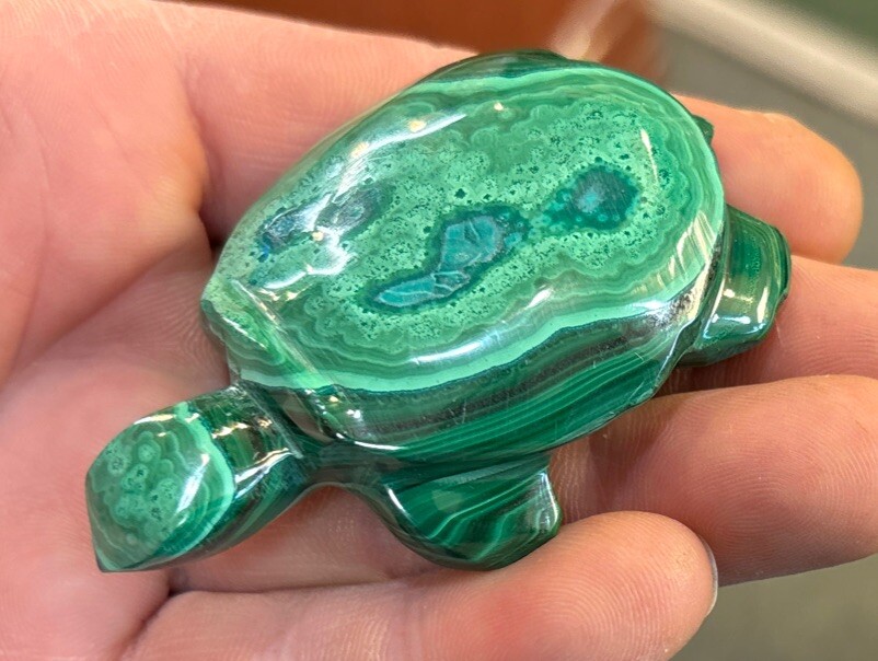 2” Malachite Turtle