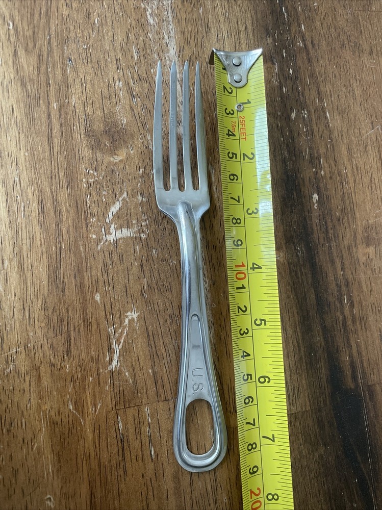 ORIGINAL WWII US ARMY MESS KIT FORK UTENSIL