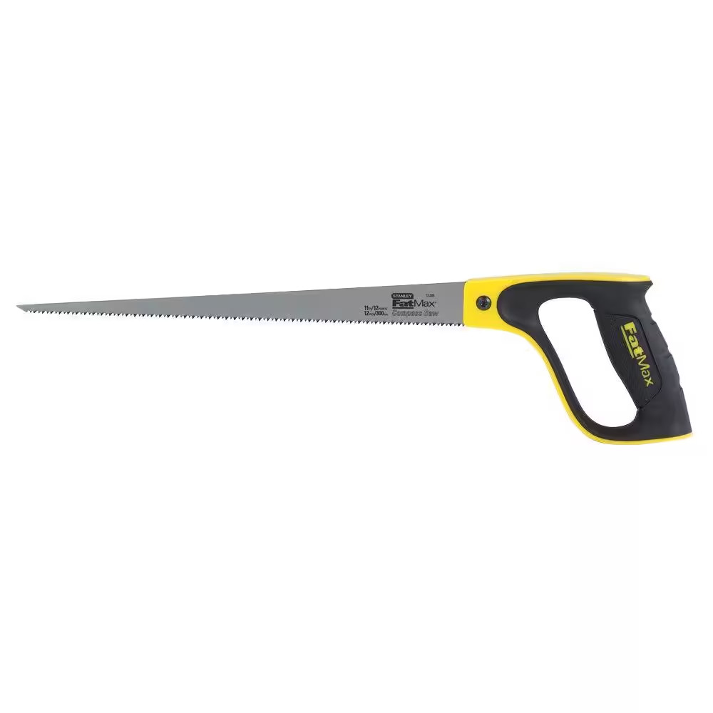12 In. Compass Saw with Plastic Handle