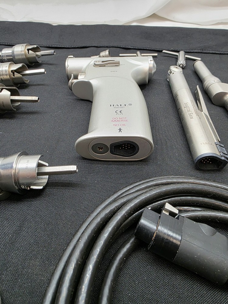 Hall/MicroChoice Fixation Drill 5020-027 w Attachments Saw ,Drill, Cable SET