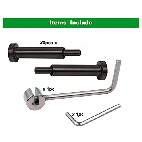 1/8 Black Invisible Turnbuckle Kit,Black Cable Railing Hardware,Stainless