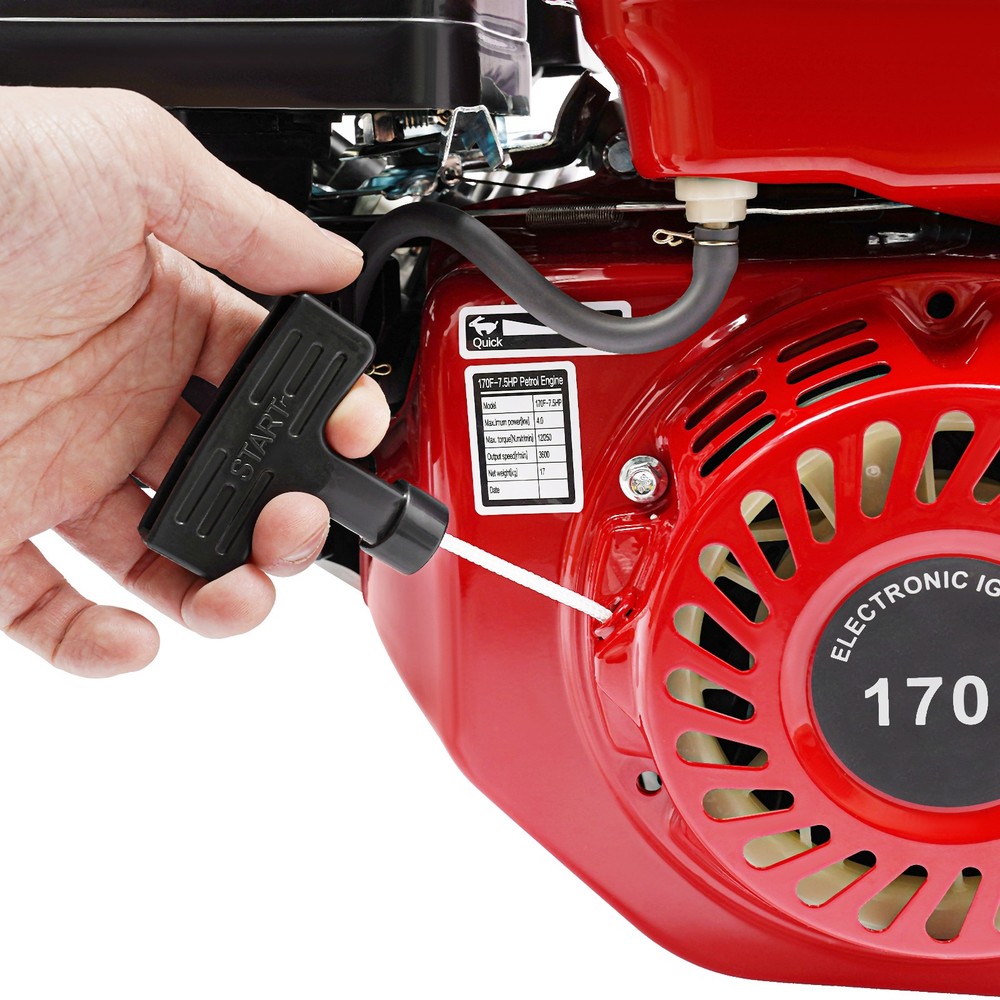 4-Stroke 7.5HP Gasoline Engine Pull Start Multi-Purpose Engines Single Cylinder