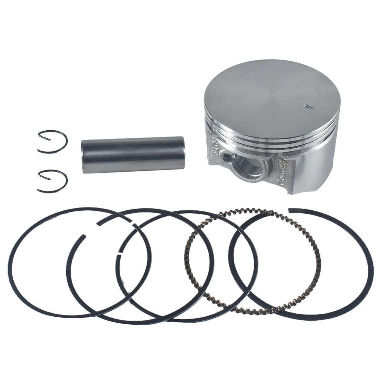68mm Flat Top Piston Kit STD Bore For 196cc Chinese Clone & Honda GX160 GX200
