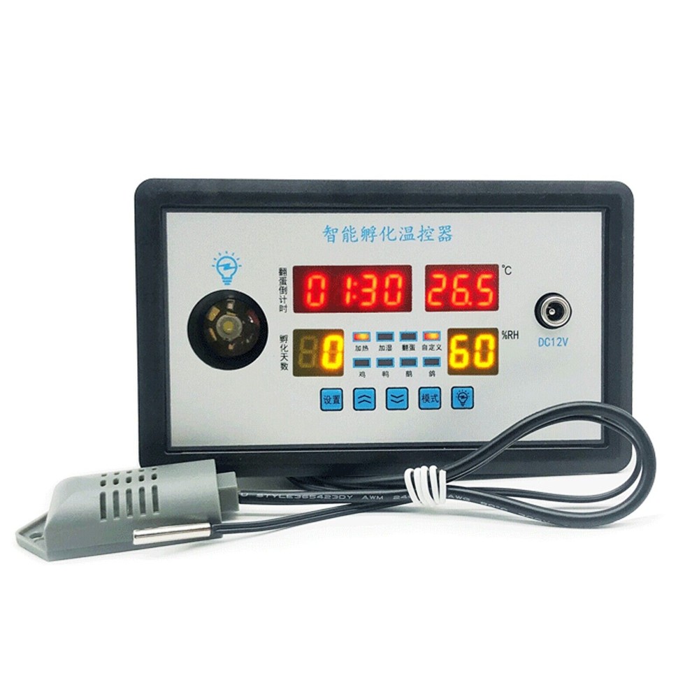 Automatic Digital Temperature Humidity Egg Turning Control Incubator Thermostay9