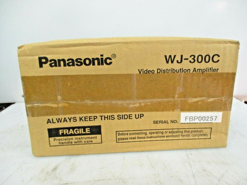 NEW PANASONIC VIDEO DISTRIBUTION AMPLIFIER WJ-300C