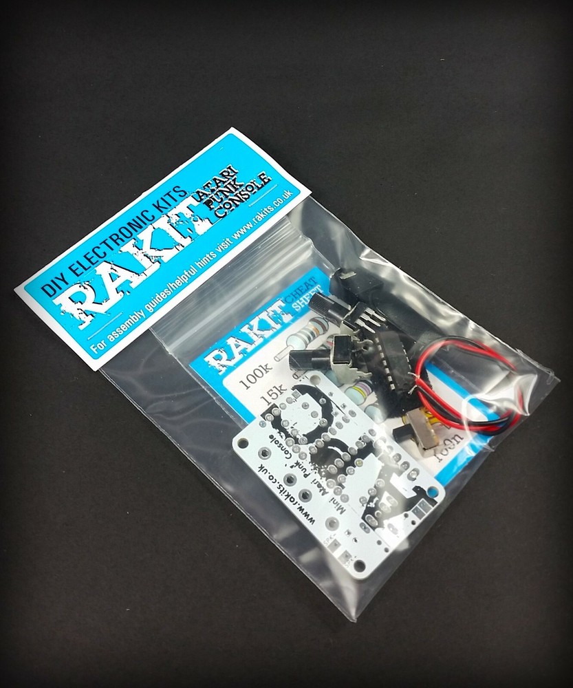 Atari Punk Console APC DIY synth soldering kit by Rakit