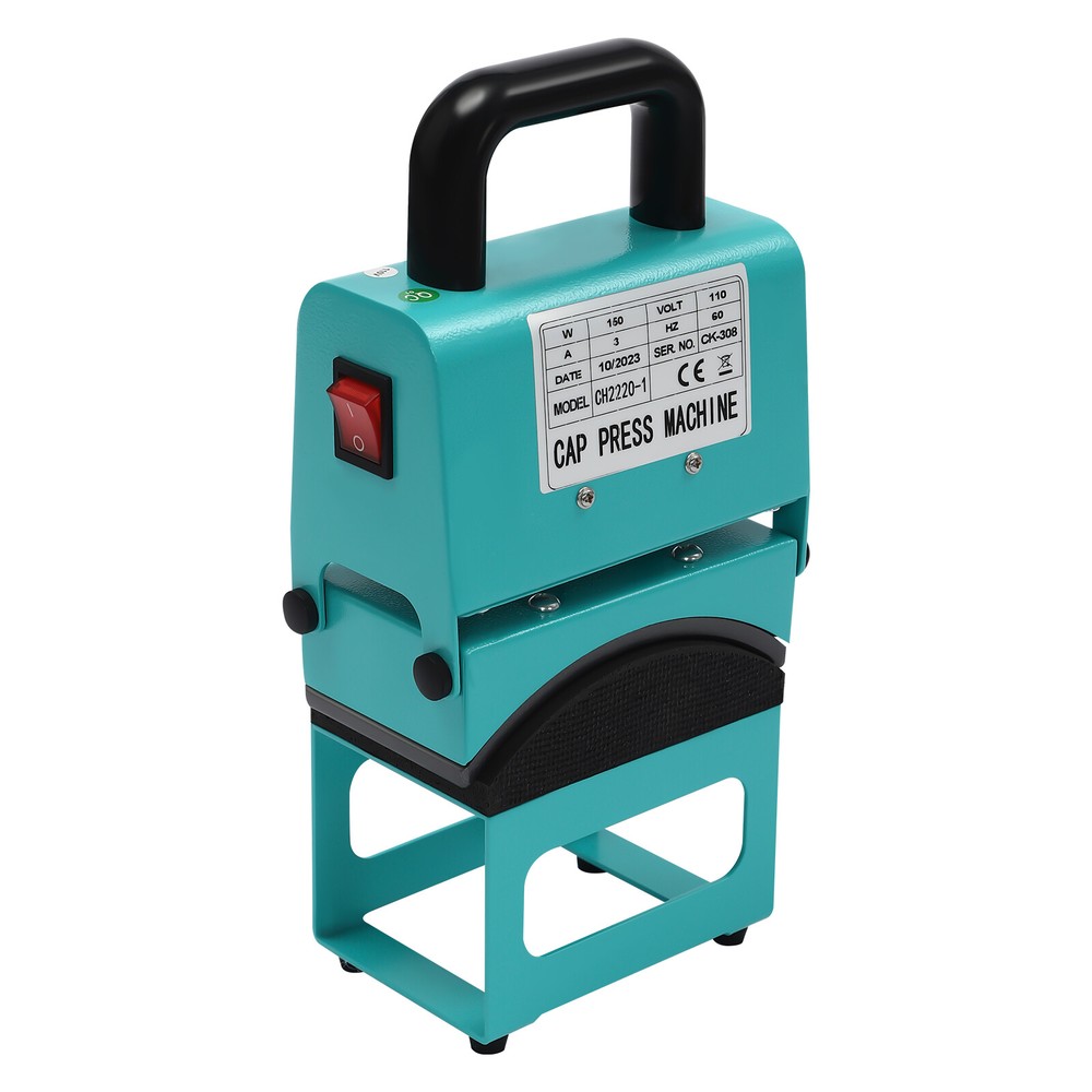 Mini Easy Hat Press Machine, Heat Press Machine for Caps, Cap Press Machine 110V