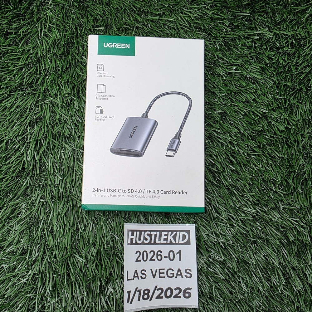 New UGREEN Card Reader 2-In-1 USB-C SD TF Card Reader for Windows / PC / Mac🔥🔥