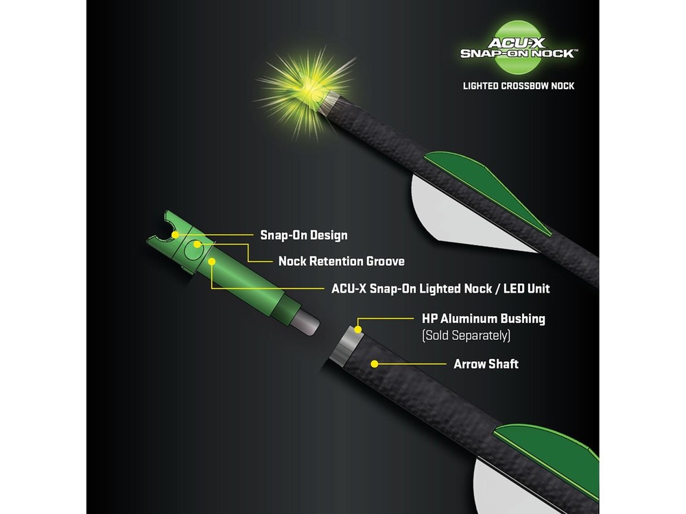 TenPoint ACU-X Lighted Nock for HP Bushing 3PK
