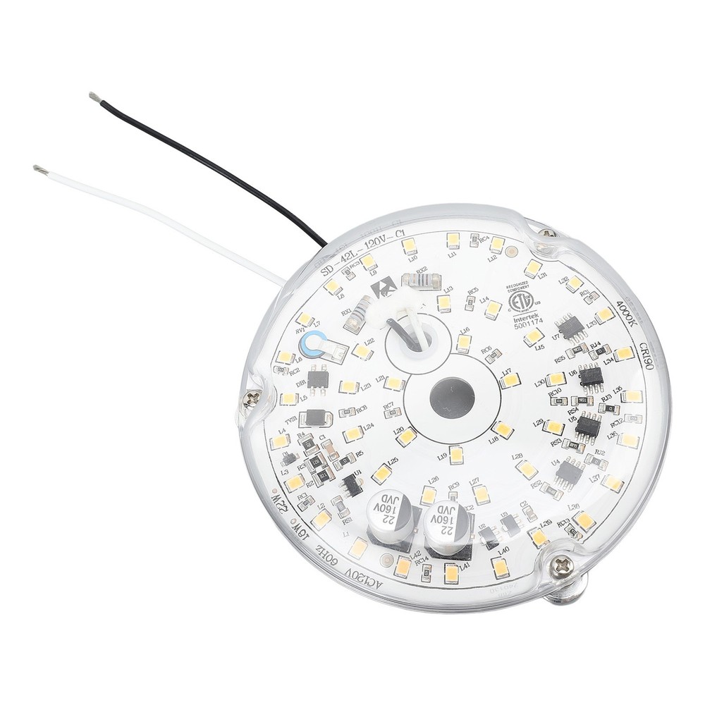 3.93in Ceiling Fan LED Light Replacement Professional Dimmable 18W AC120V