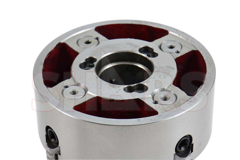 Shars 8" 4 Jaw Independent Lathe Chuck D1-4 TIR Runout Certificate R[