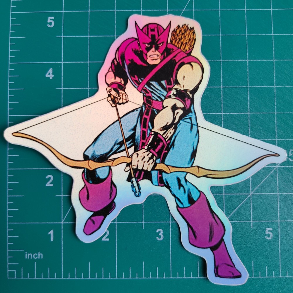 Hawkeye Foil Sticker
