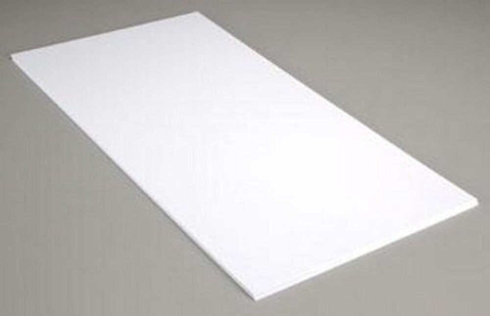 Evergreen 19030 12 X 24" PLAIN WHITE .030" THICK (8)