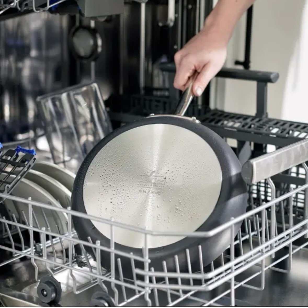 Set of 3 All-Clad Fry Pans HA1 Hard Anodized Nonstick PFOA Free 8", 10" & 12"