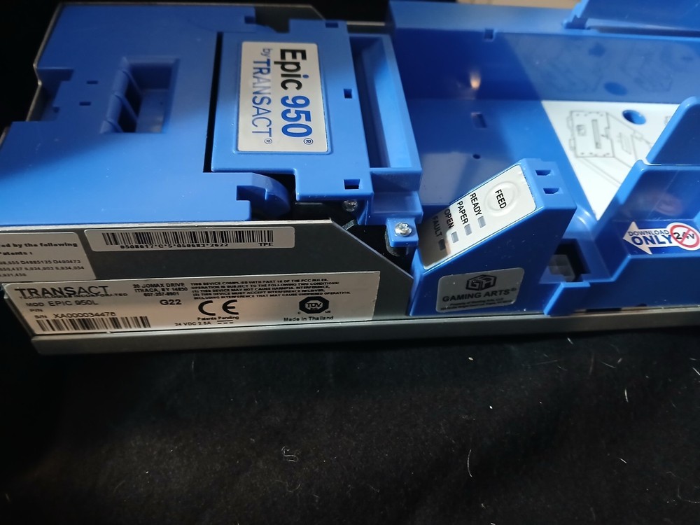 EPIC 950 TICKET PRINTER ITHICA TRANSACT MODEL 950L