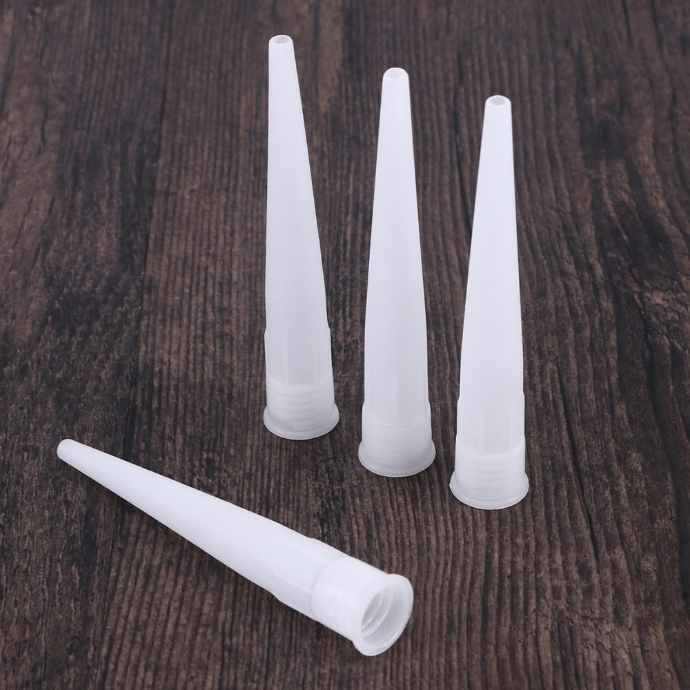 20 Pcs Reusable Caulking Nozzle Set Replaceable Plastic Ink Grip