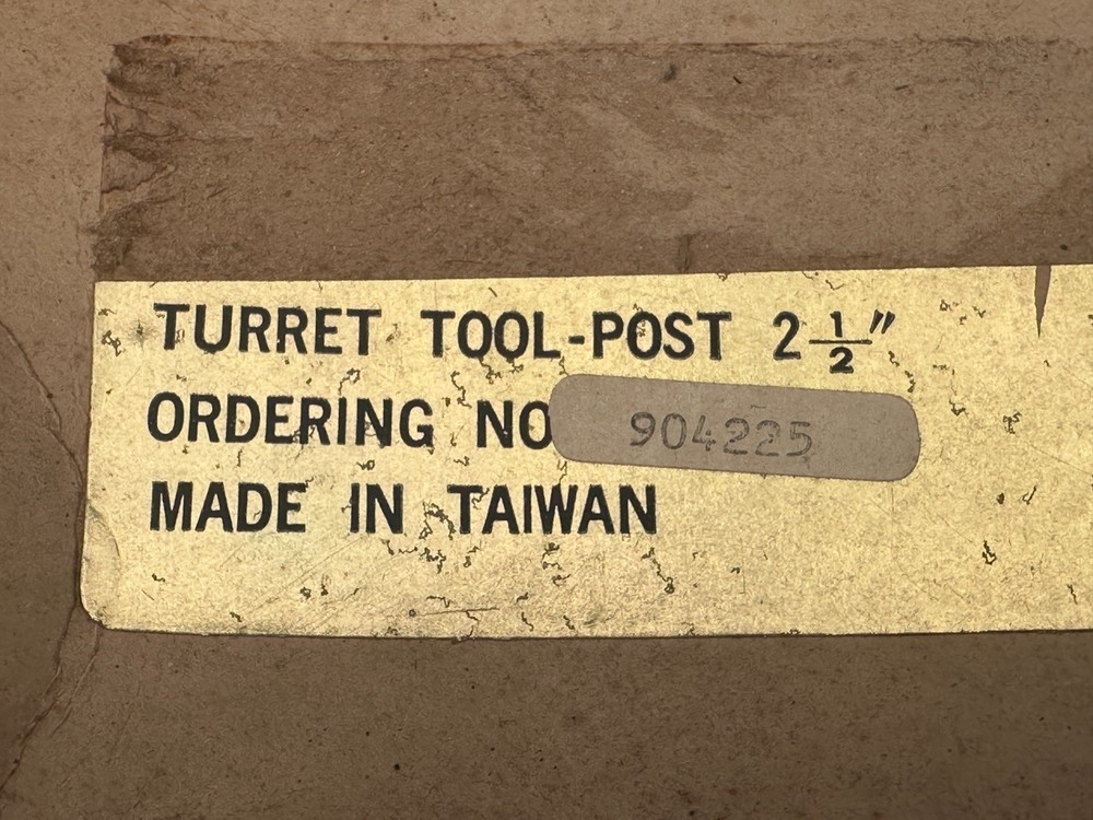 Interstate 904225 Square Indexing Turret Tool Post 2 1/2"