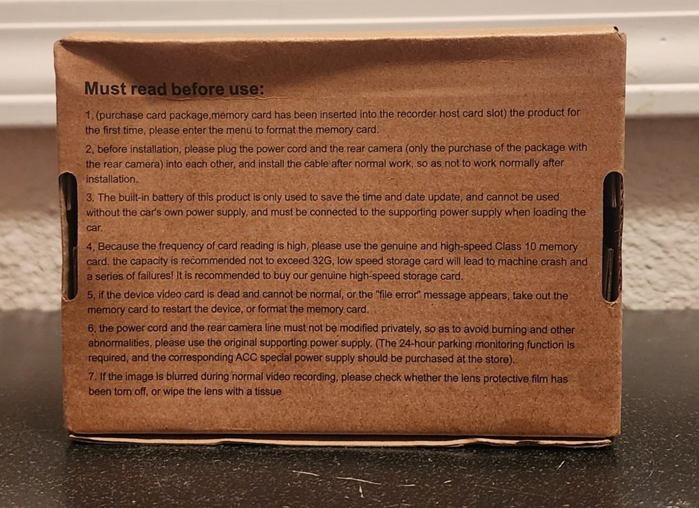 HD DVR Baideluo Car Dash Camera