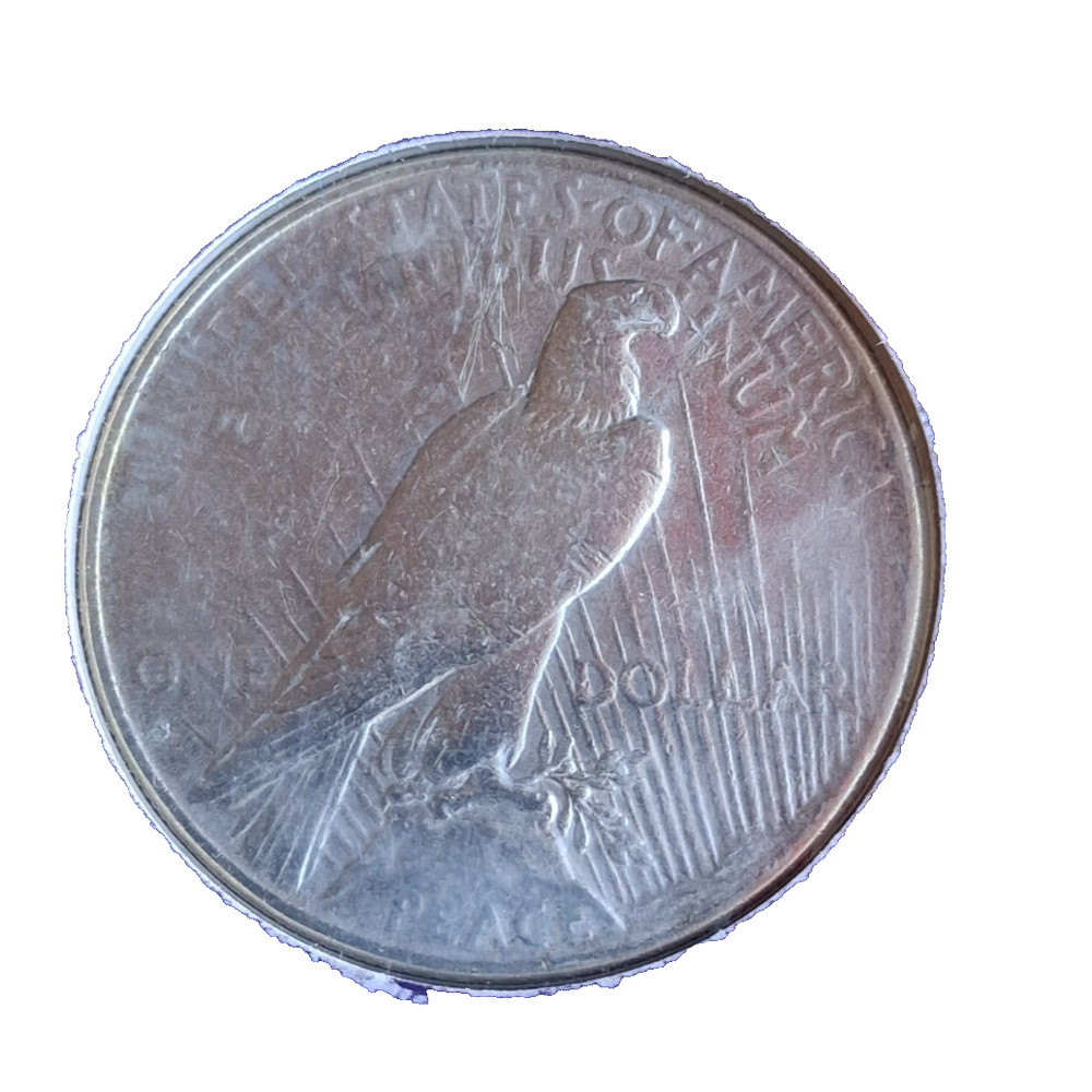 US Silver Peace Dollar 1928 Rare key Date