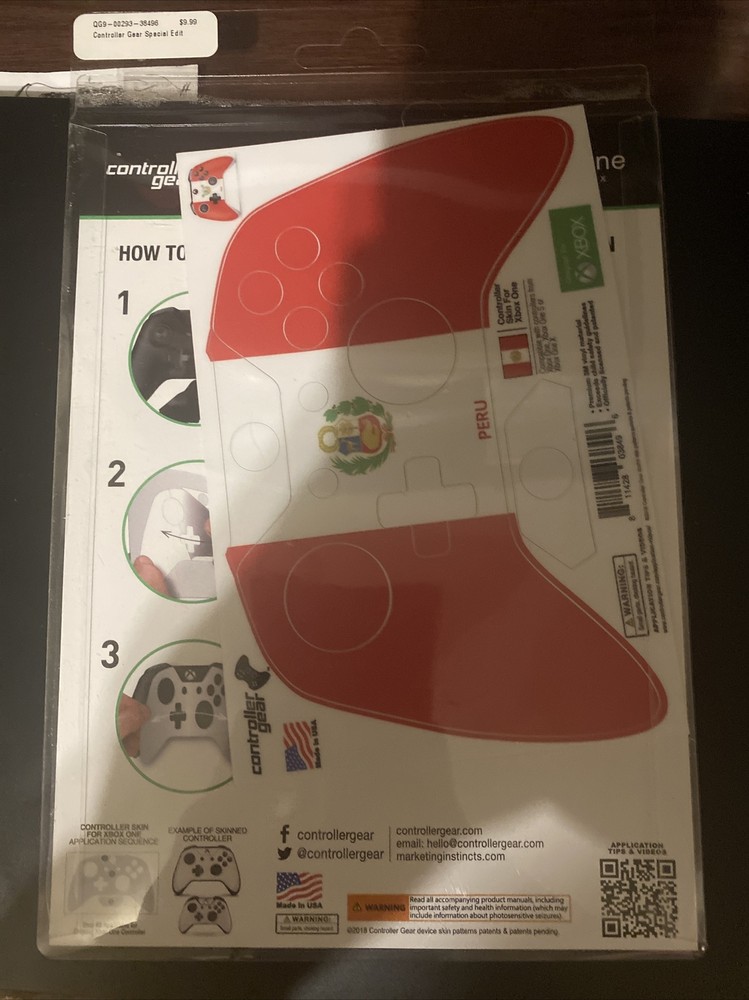 XBOX ONE Controller Gear Skin - World's Game: Peru