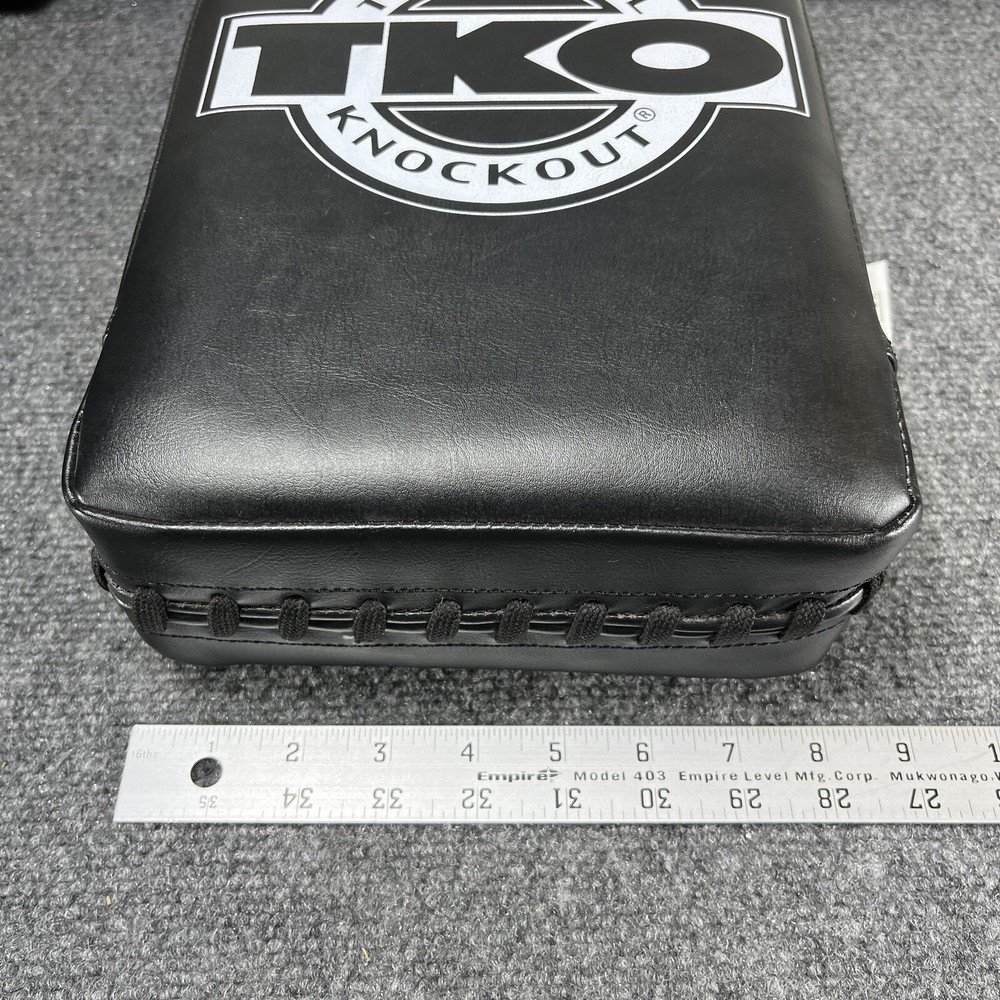 TKO Technical Knockout Hand Pads X8 Black Boxing Punching Rectangle Sparing Pad