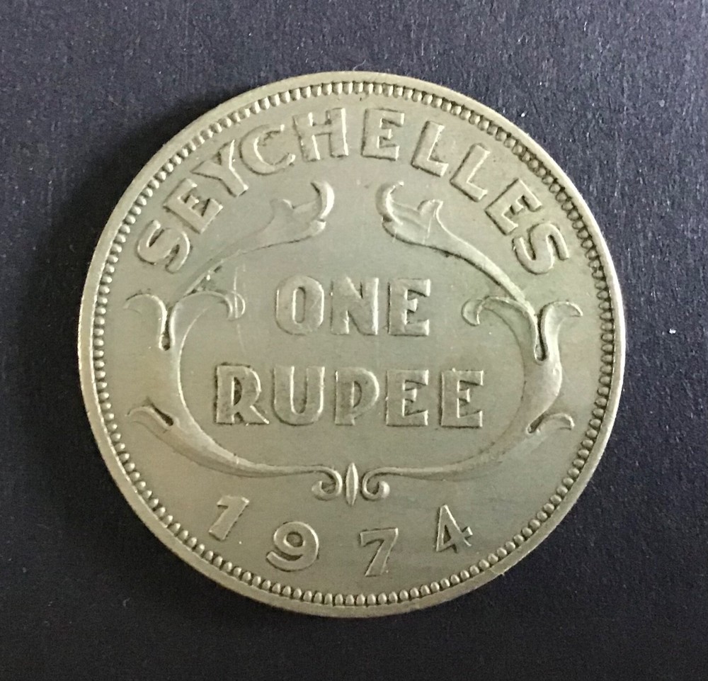 Seychelles one Rupee dated 1974
