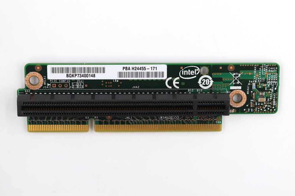 Intel Node Server PCI-Express Riser Card P/N: H24455-171 Tested Working