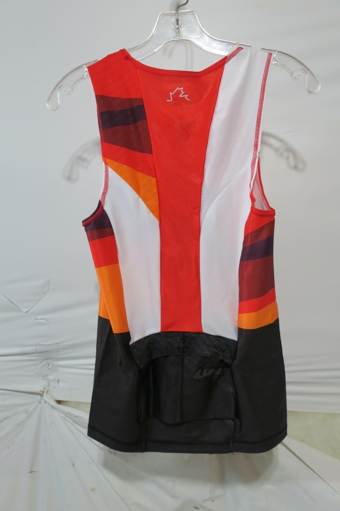 Louis Garneau Men's Tri Course Sleeveless Tri Top Medium Multi Colored