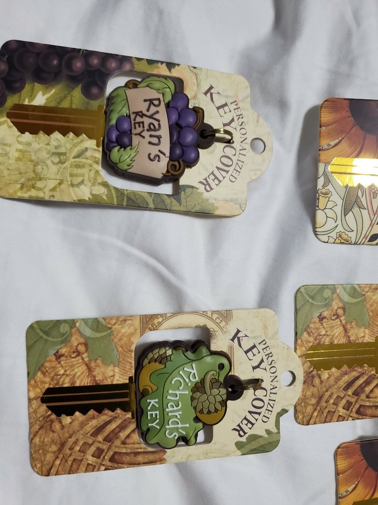 PERSONALIZED KEY COVERS NAMES THAT START WITH K & S & R