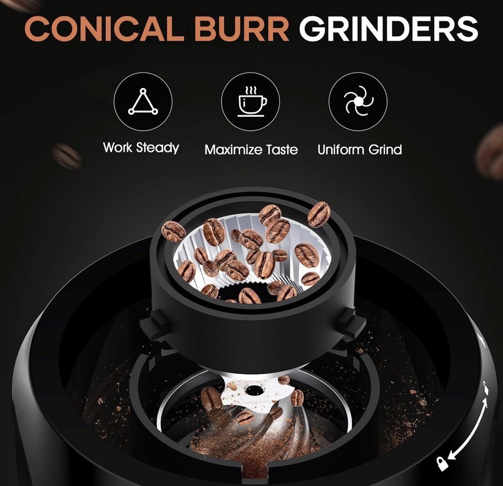 Dr. Bruce Conical Burr Coffee Grinder