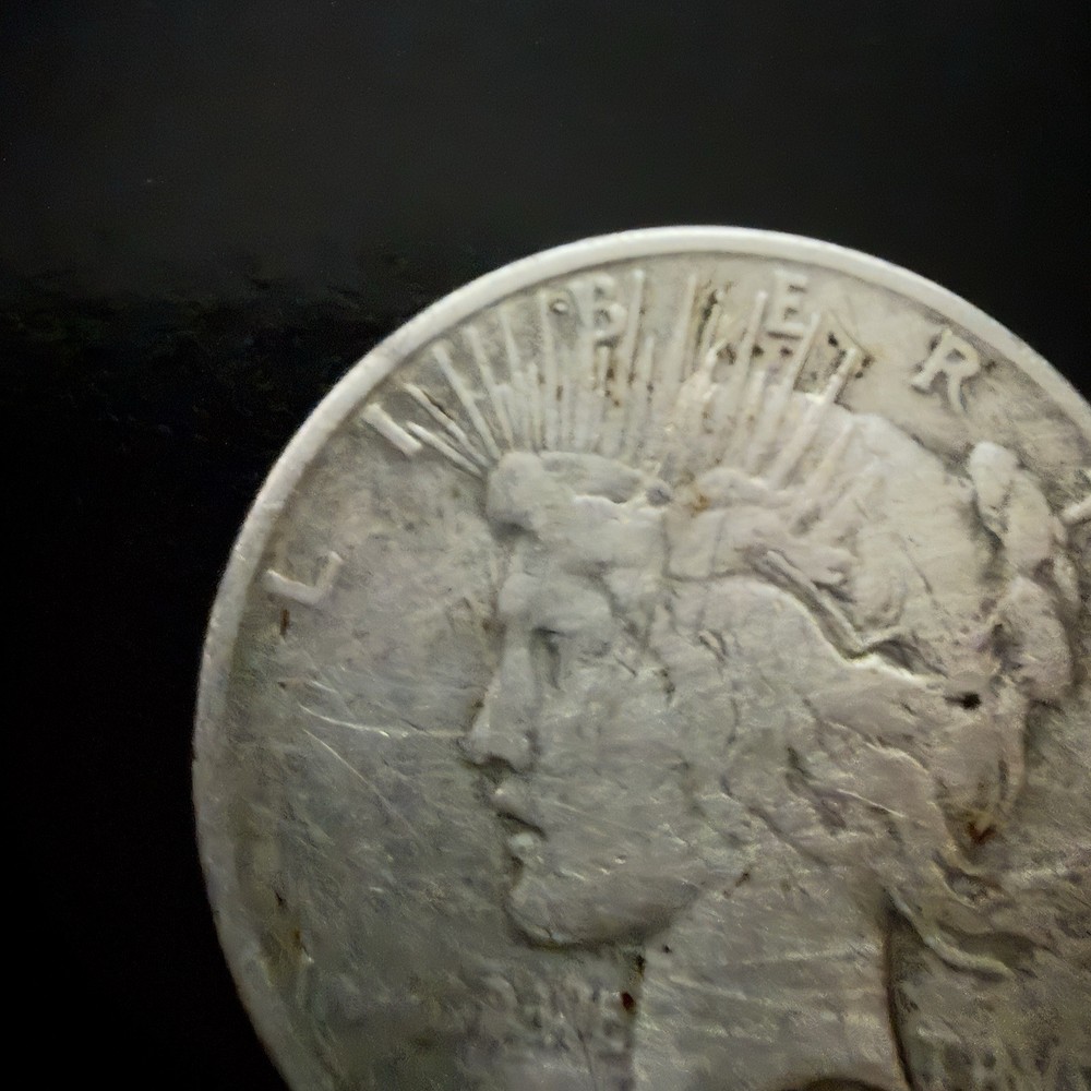 1923-S Peace Silver Dollar $1 Low Grade Nice Stacker