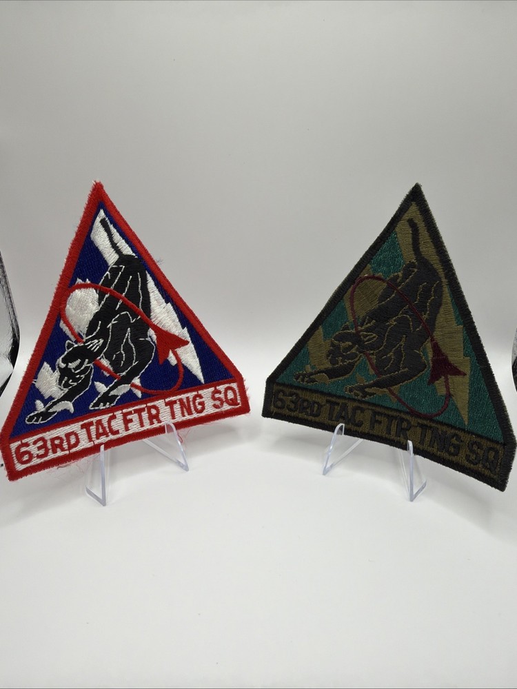 63rd Tactical Fighter Squadron Military Patch
