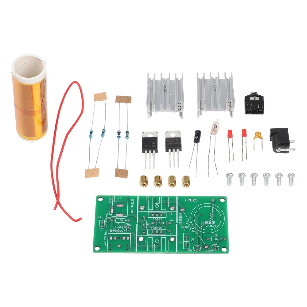 Coil Plasma Component DIY Kit Stainless Ball 15W Portable Practical