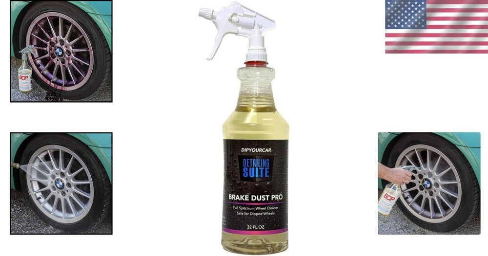 Color-Changing Brake Dust Pro 32oz - Ultimate Wheel Cleaner for Performance