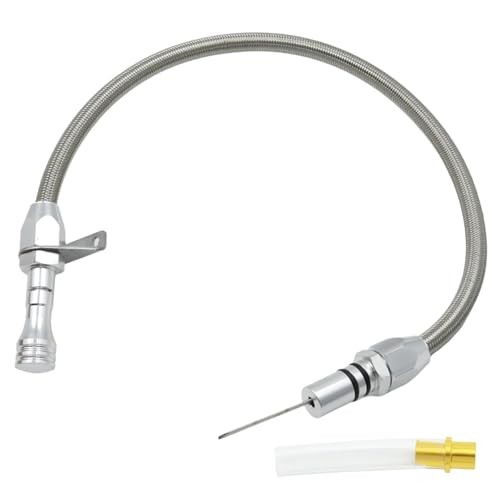 Silver Flexable Dipstick, Replacement for GM, Replacement for Chevy Trans