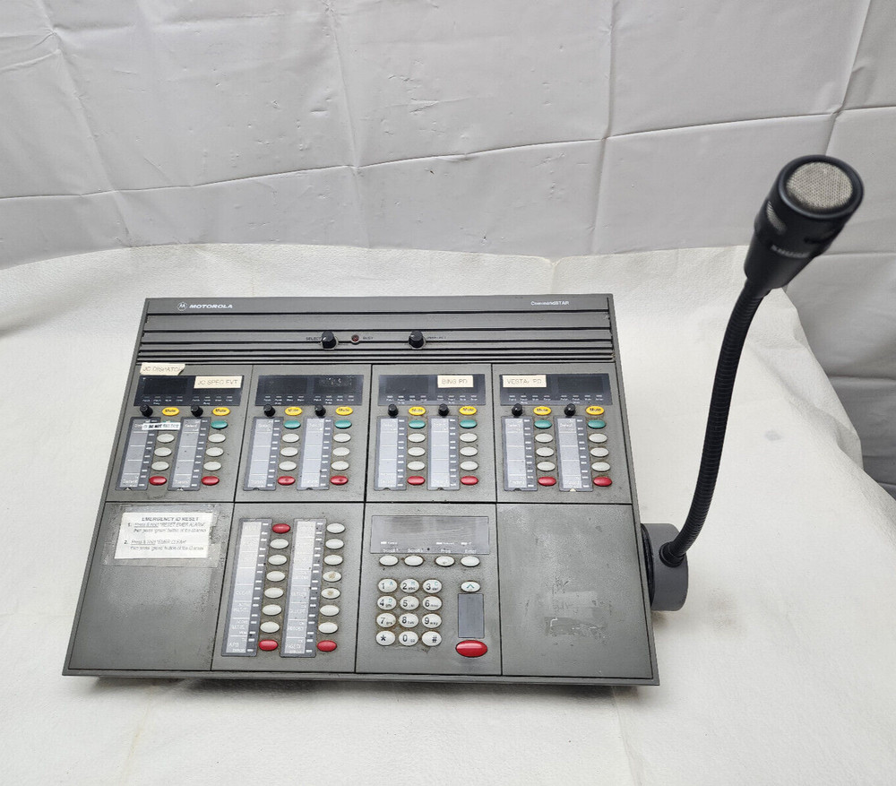 Motorola Dispatch Console CommandStar Command Star