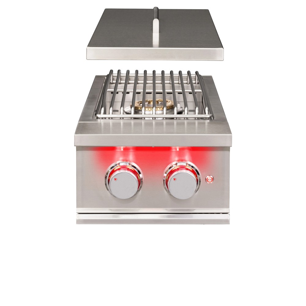 True Flame Double Side Burner - Natural Gas
