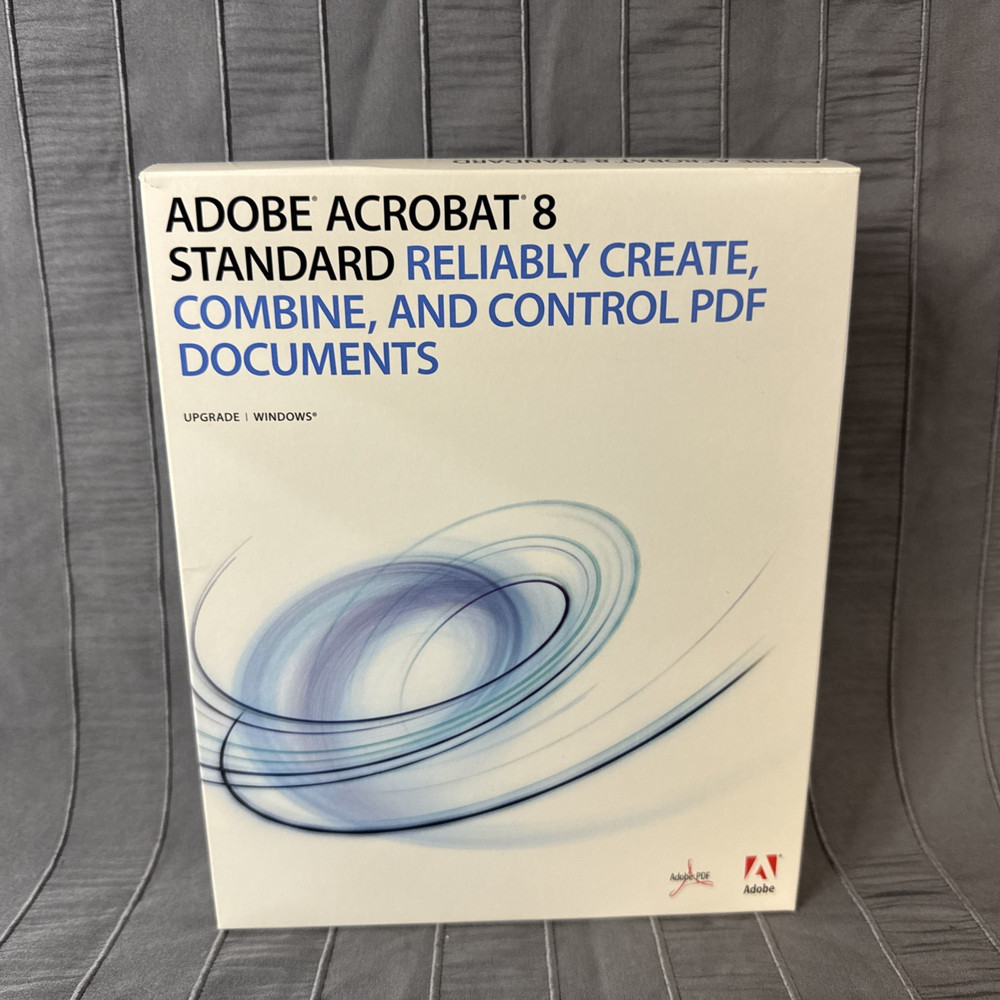 Adobe Acrobat 8 Standard For Windows