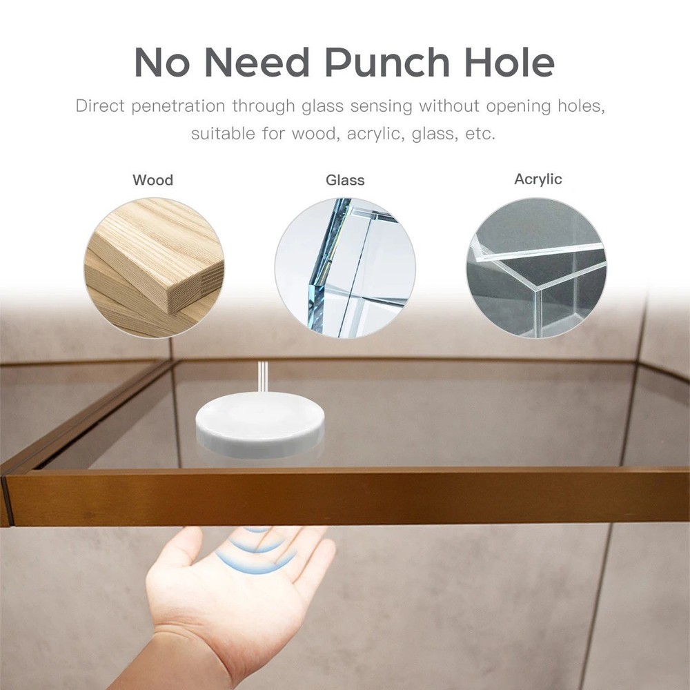 Wooden Panel LED Sensor Dimmer Switch Hidden Switch Touch Switch Mirror