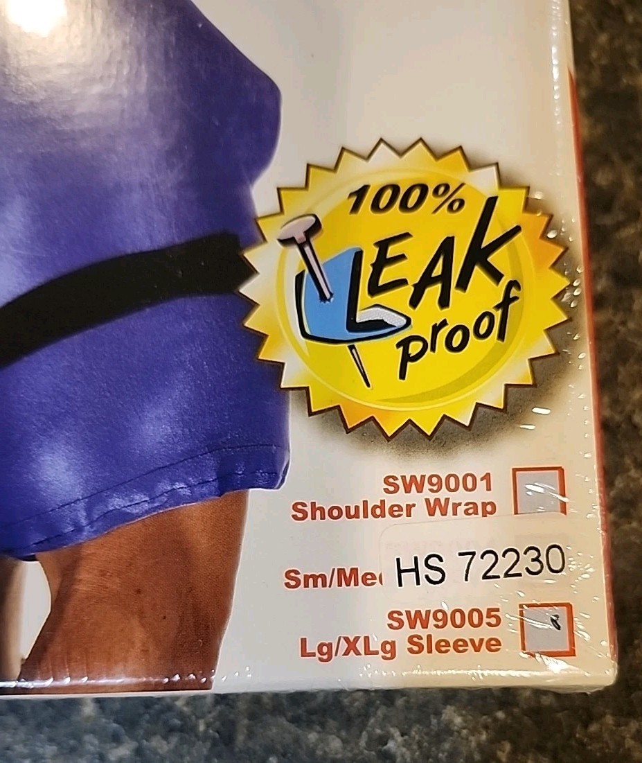 Elasto-Gel Hot/Cold Shoulder Sleeve-LG/XL SW9005 New Sealed Box Shoulder Therapy