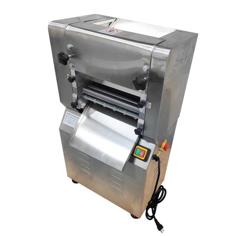 110V Dough Sheet Roller Noodles Maker with 1.5mm Cutter 11.4" Width Roller