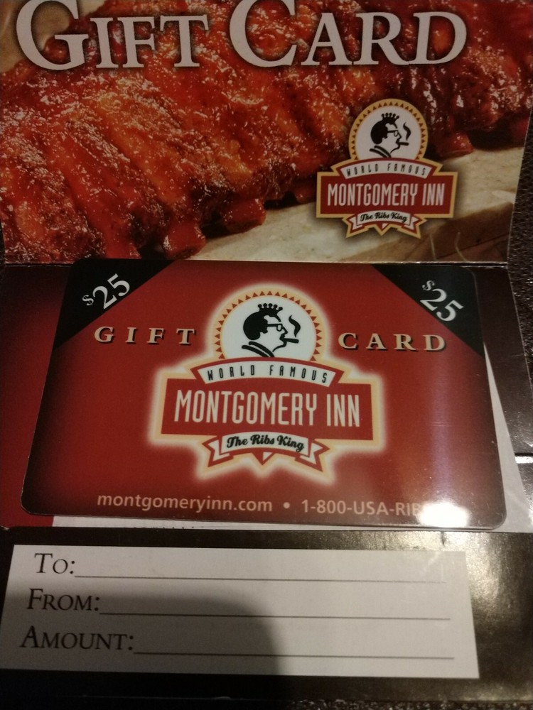 Montgomery Inn Gift Card $25