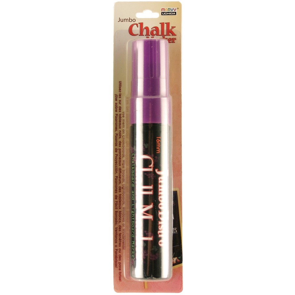 Bistro Chalk Marker Jumbo Fluorescent Violet