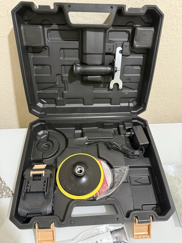 Shieldpro Cordless Angle Grinder 4-1/2 inch,3 Variable Speeds