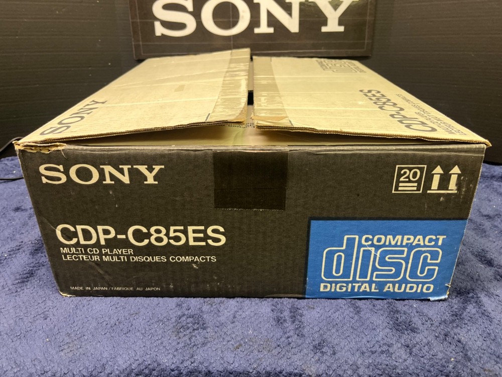 _- SERVICED & GUARANTEED! -_ Sony 5 Disc CDP-C85ES Compact Disc ES CD Changer